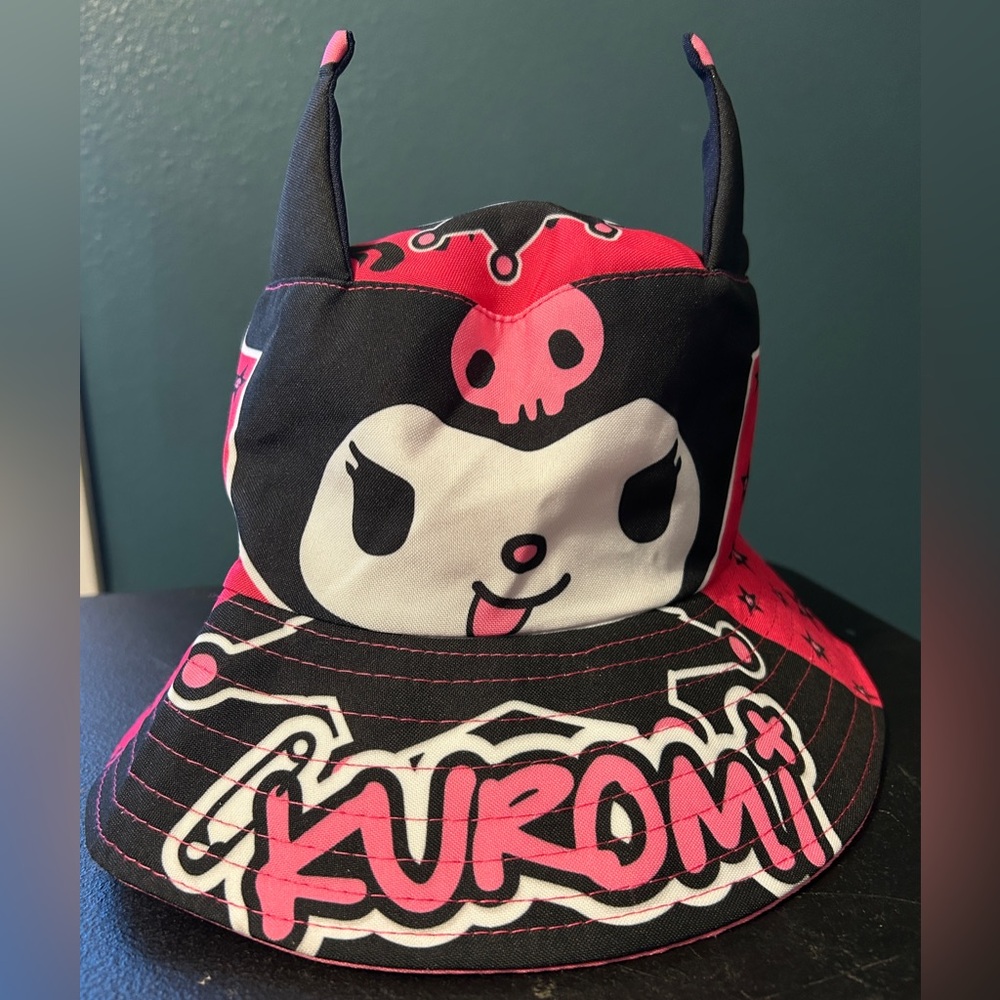 Sanrio Hello Kitty Kuromi anime Kid’s or adult’s Bucket Summer Sun Hat 3D Ears